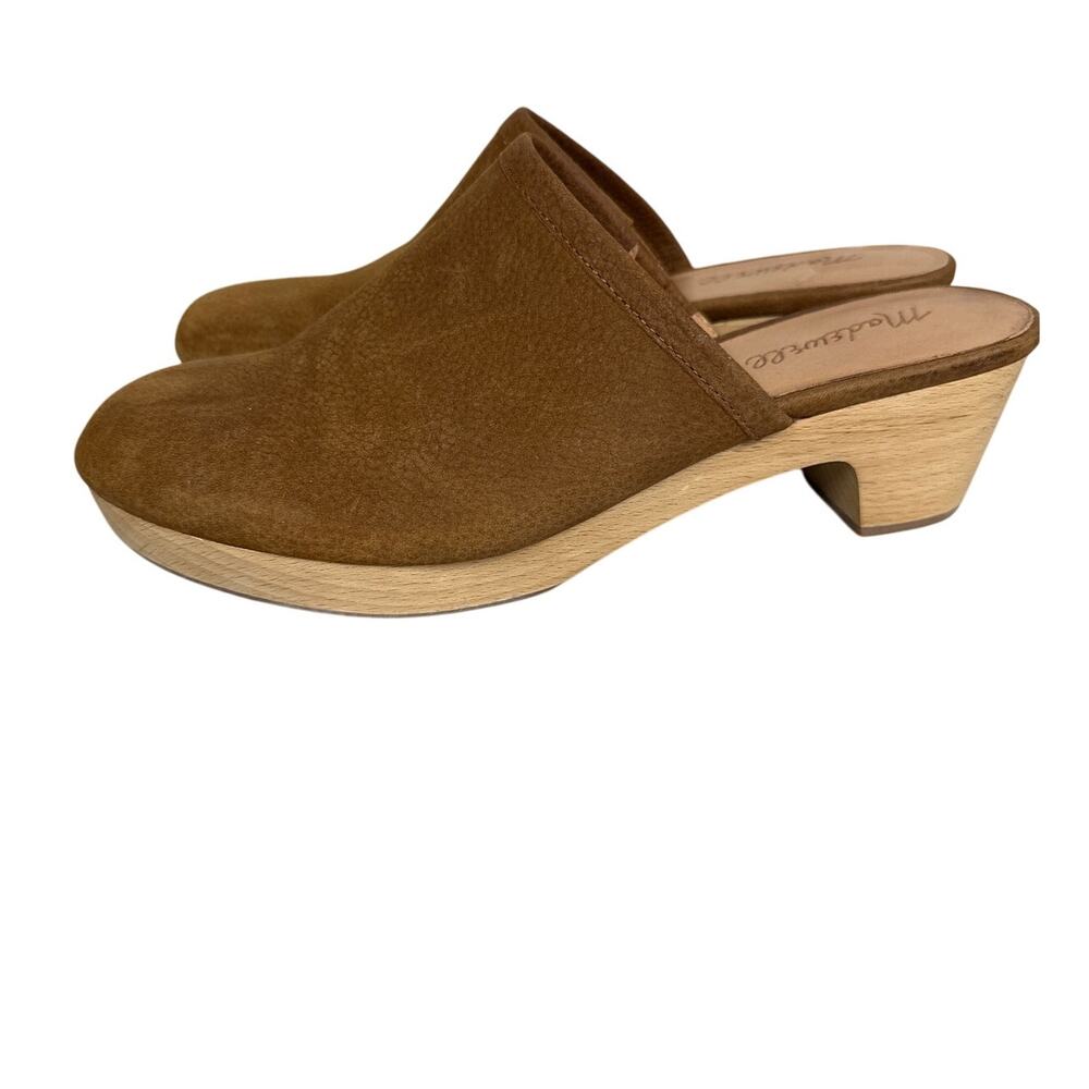 Madewell The Ruby Clog In Suede Size 7.5 - image 3